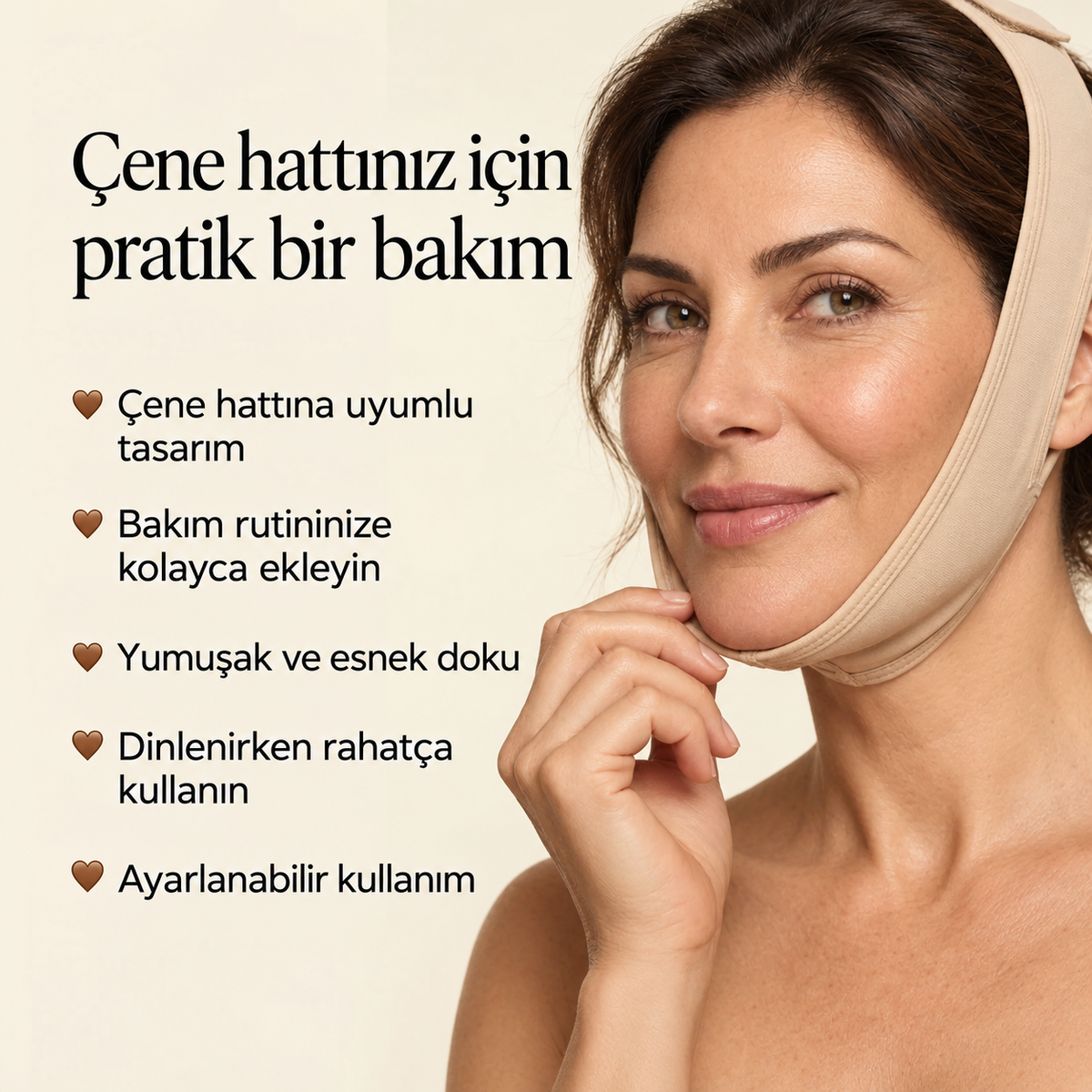 Kolajen Yüz Şekillendirici Maske