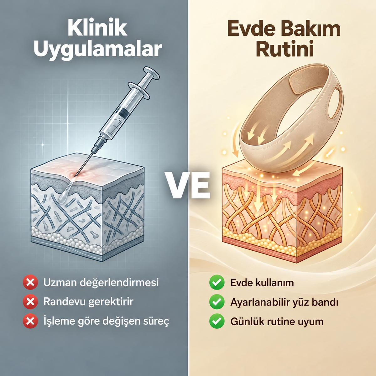 Kolajen Yüz Şekillendirici Maske