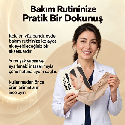 Kolajen Yüz Şekillendirici Maske